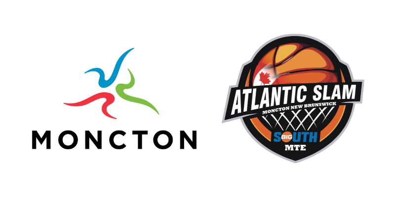 City of Moncton and Atlantic Slam logos