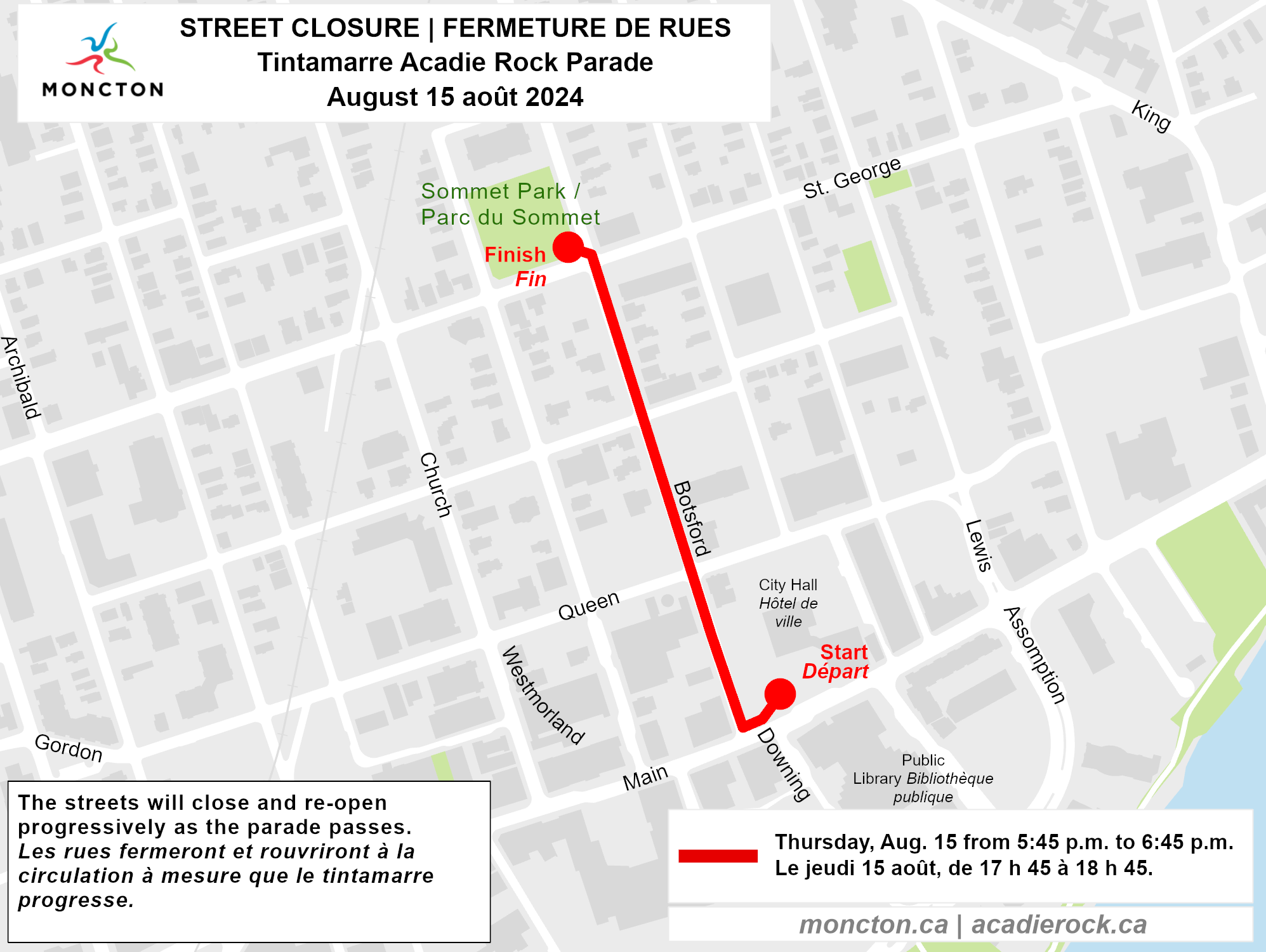 Tinatamarre street closure mpa